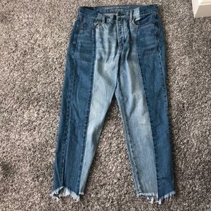 American Eagle Outfitters vintage 2 tone jeans